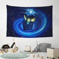 thumbnail image 5 of Doctor Who Tapestry, Anime Wall Poster Art, Wall Tapestry For Bedroom Living Room Dorm Room, Wall Hanging For Festival Party Events Background Photography Backdrop, 60x40 Inch, 5 of 9