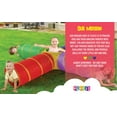 thumbnail image 6 of 4-Way Play Tunnel Tent For Kids To Crawl Through 8 Feet - Kids Play Tunnels For Toddlers Indoor/Outdoor Fun For Kids, Dogs Tunnel Ball Pit Kids Pop Up Play Tent Tunnel Foldable Into A Carrying Bag, 6 of 8