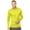 Safety Green, variant on Mens Cool Dri Long Sleeve Performance T-Shirt 482L (3 PACK)