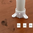 PVC Table and Chair Leg Caps 1 Inch Durable PVC Fittings and Silicone