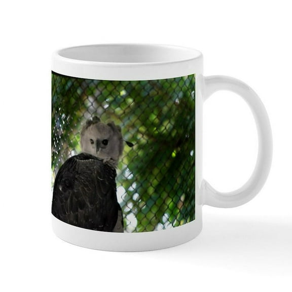 CafePress - Harpy Eagle Mug - 11 oz Ceramic Mug - Novelty Coffee Tea Cup