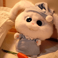 thumbnail image 2 of 30Cm White Rabbit Snowball Plush Toy Kawaii Rabbit Plush Carrot Movable Ear Cartoon Doll Children's Toy Gift Birthday Present, 2 of 5