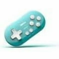 thumbnail image 4 of 8Bitdo Zero 2 Bluetooth Gamepad Keychain Sized Mini Controller for Switch, Windows, Android, macOS & Raspberry Pi(Turquoise Edition), 4 of 4