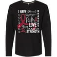 thumbnail image 3 of Inktastic I Have... Inspirational Words for Those Fighting Multiple Myeloma Long Sleeve T-Shirt, 3 of 5