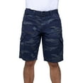 thumbnail image 5 of RAW X Mens Belted 12.5" Inseam Knee Length Cargo Shorts, Navy Camo, 36, 5 of 7