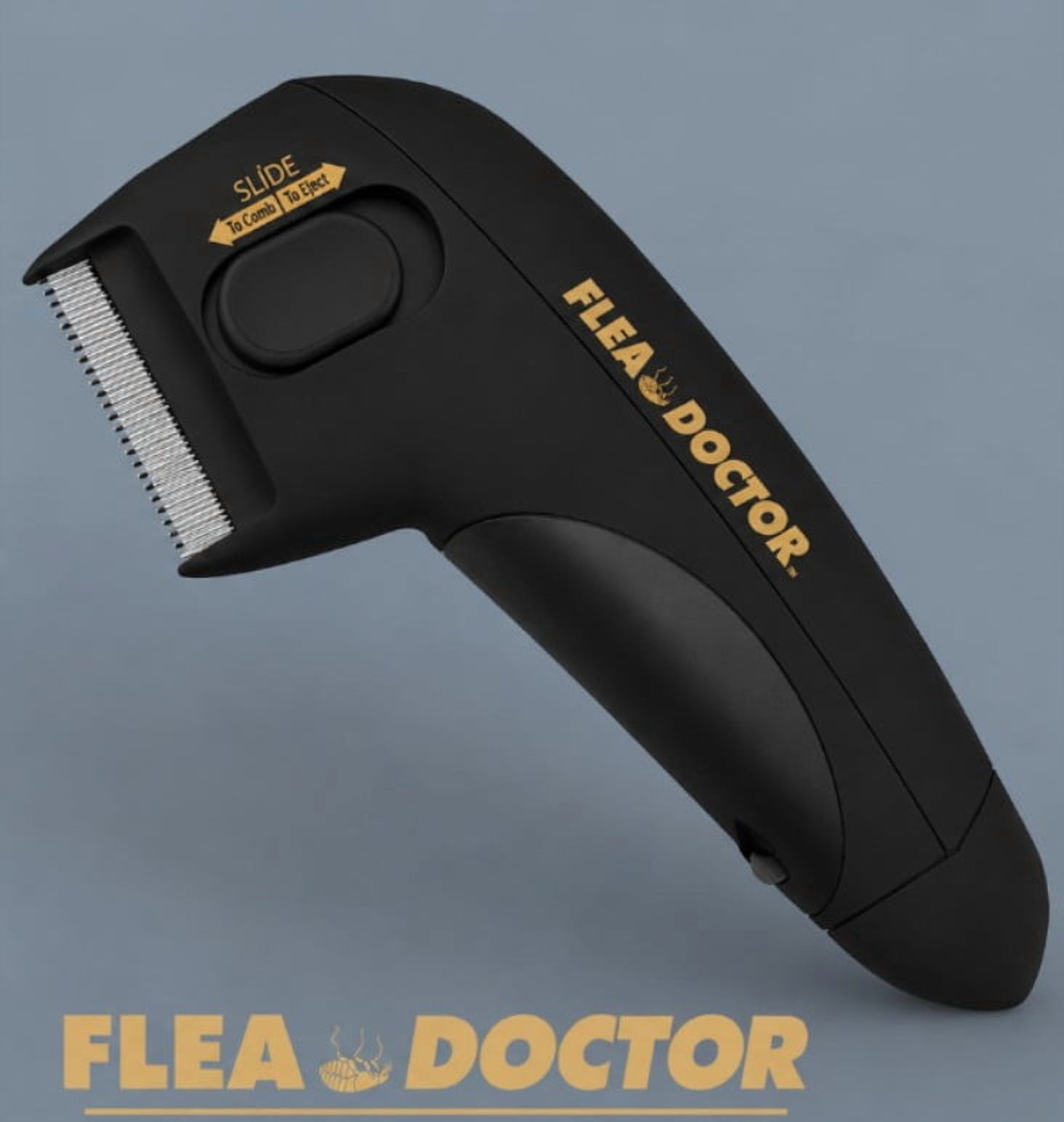 Flea Doctor Deluxe Electronic Flea Comb for Dogs & Cats - As Seen on TV