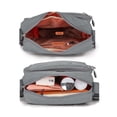 thumbnail image 4 of PULLIMORE Waterproof Nylon Crossboby Bags for Women Casual Zipper Shoulder Purse Messenger Bag Handbag (Gray), 4 of 9