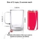 thumbnail image 3 of Taza de café Aquach de vidrio de doble pared 350 ml, 3 of 6