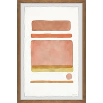 Marmont Hill Dot in Between Lines V Framed Wall Art
