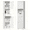 White, variant on Lofka 67" Tall Narrow Bathroom Storage Cabinet, Freestanding Anti-Tipping Adjustable Shelf for Small Space | Bathroom | Kitchen, White
