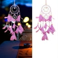 thumbnail image 2 of Pompotops Colorful Moon Stars Home Decoration D ream Catcher Pendant Room Decoration, 2 of 2