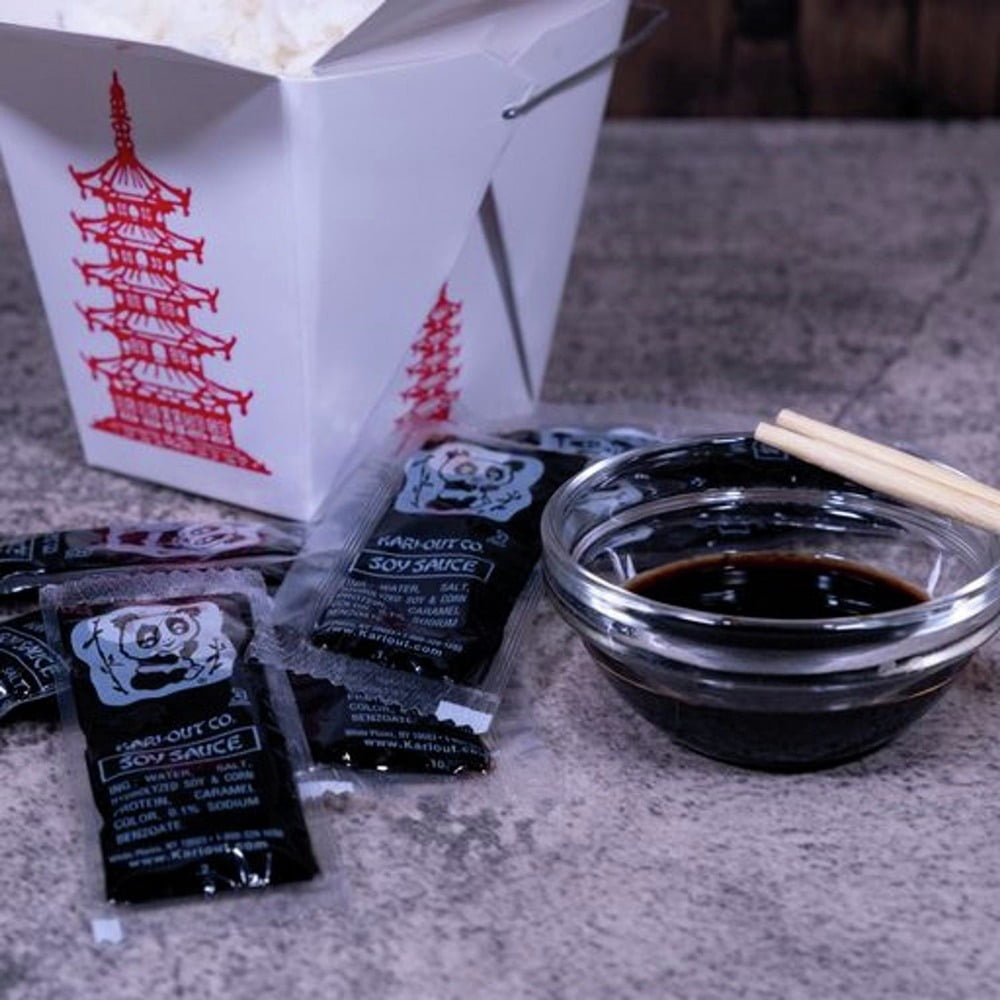 Kari-Out Soy Sauce Packet 8 Gram Portion 450 Count