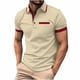 thumbnail image 2 of pstuiky camisetas de manga corta para hombre, Camisa de manga corta transpirable con botones y bolsillo simulado para hombre camisas casuales para hombre xxl, 2 of 3