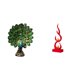 thumbnail image 1 of Figura de escritorio,Estante de estatua de pavo real para escritorio,decoración del hogar,Figura decorativa creativa para la oficina y el hogar.,Escultura abstracta de fuego,Estatua de arte, 1 of 8