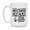 White, variant on Surfer Trump Mug, Funny Gift Idea For Surfer, 11Oz Or 15Oz Ceramic Coffee Cup