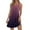 292#Purple, variant on Swimsuit Coverup Swim Dress for Women Swimwear Sleeveless Plus Size Sundresses Women Summer Dresses Hollow Out Bikini Beach Cover Up Tank Swing Flowy with Pockets Sky Blue S