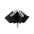 thumbnail image 1 of Soidarity Paraguas de mujer impermeable 3 pliegues portátil al aire libre sol lluvia vinilo reflectante sombrilla 10 costillas protector solar Personal carpas Beige Soidarity OD029055-05, 1 of 6