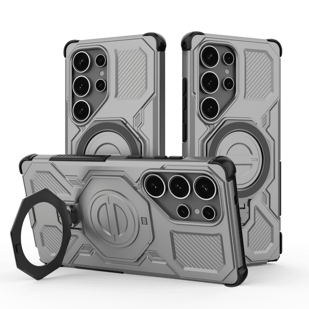 Funda GANGXUN para Samsung Galaxy S25 Ultra , magnética, ligera, soporte 360°, antigolpes