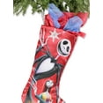 thumbnail image 7 of Kurt Adler 19" NIGHTMARE JACK+SALLY PRINT STOCKING, 7 of 7