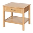 thumbnail image 6 of END TABLE K/D WITH 1 DRAWER,NATURAL COLOR, 6 of 12
