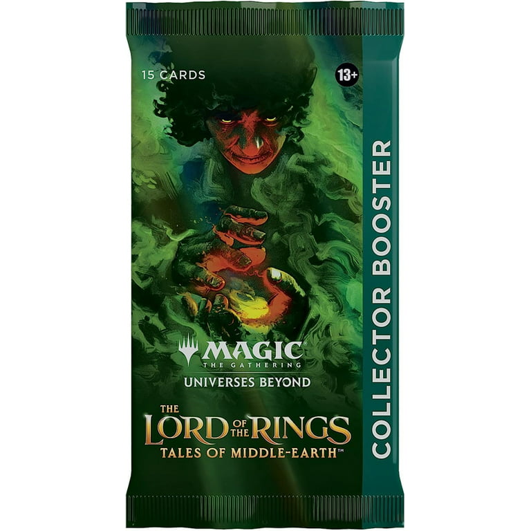 Magic the Gathering Lord of the Rings Tales of Middle Earth Omega Collectors  Booster with 15 Trading Cards per pack 