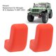 thumbnail image 3 of Par De Cubiertas De Goma Para Gancho De Remolque Con Protector De Gancho De Remolque Suave Y Elástico Para JK JL Gladiator TJ 2007-2023, Tapas De Gancho De Parachoques, 3 of 7