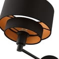thumbnail image 6 of Livex Lighting - Sentosa - 1 Light Swing Arm Wall Sconce In Mid-Century Modern, 6 of 14