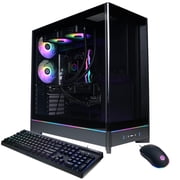 CyberPowerPC Gamer Supreme Gaming PC, AMD Ryzen 7 9700X, AMD Radeon RX 9060 XT 16GB, 32GB DDR5, 2TB SSD, SLC11380CPG