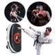 thumbnail image 4 of Padres Boxeo Cuero PU Objetivo Almohadilla Patada Curva para MMA Muay Thai () Blanco, 4 of 9