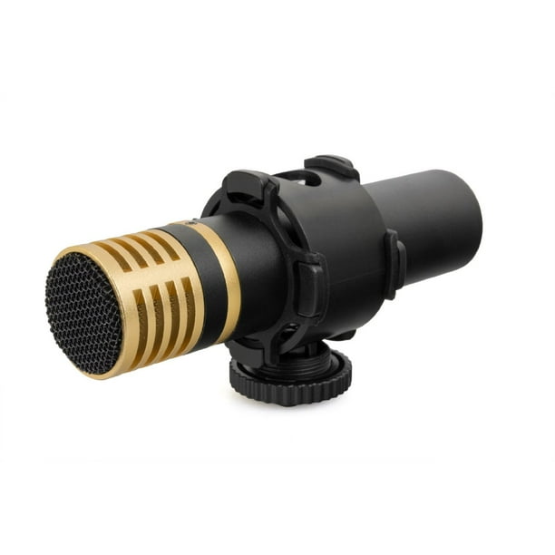 Opteka VM3000 Gold Series Stereo Condenser Video Shotgun Microphone