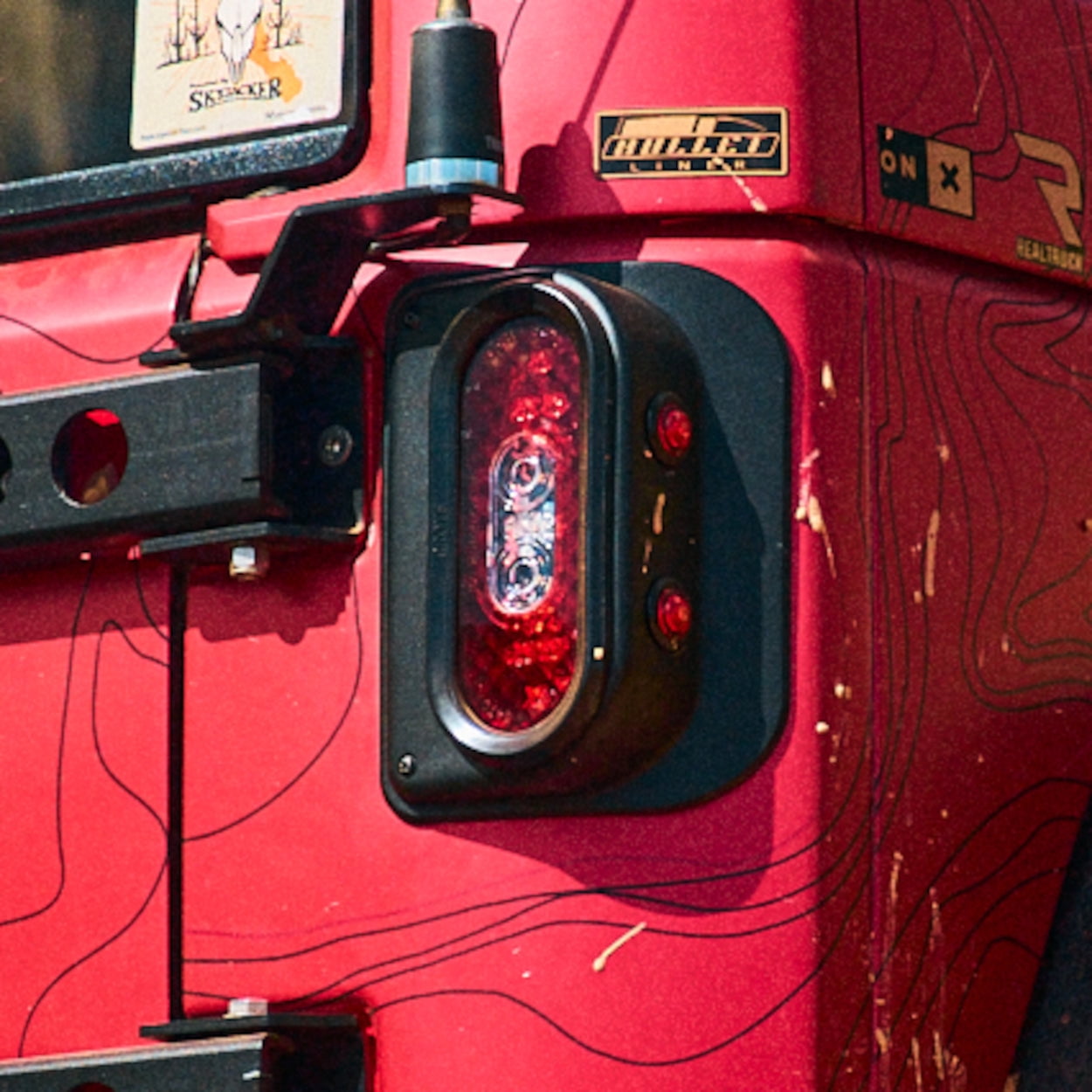 Combat Off Road Jeep JK/JKU Tail Gunner LED Tail Lights