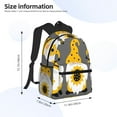 thumbnail image 4 of Fotbe Bee Kind Lightweight Casual Laptop Backpack for Men and Women, Daily use Waterproof backpack, Backpack for College, 4 of 8