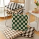 thumbnail image 2 of Nvzi Cushion Garden Terrace Home Kitchen Office Thick Comfortable Cushion, Brown Diamond, 16* 16 inches, 2 of 4