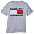 thumbnail image 1 of Camiseta Tommy Hilfiger para niños, manga corta, cuello redondo, 100% algodón, 1 of 5