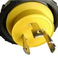 thumbnail image 3 of Parkworld 691975A RV Pigtail Shore power 30A to 15A Dogbone Adapter Power Cord Twist Lock L5-30P Male to 5-15R Female (1.5FT) 691975-18IN, 3 of 4