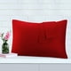 thumbnail image 3 of 300 Thread Count Algodón Egipcio Standard / Queen Size Fundas de almohada Fundas de almohada Fundas Juego de 2 Rojo rojo, 3 of 6