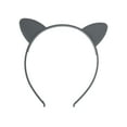 thumbnail image 4 of Unique Bargains 1 Pc Cute Frosted Cat Headbands for Women Blue Gray, 4 of 6