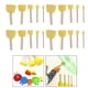 thumbnail image 3 of 20x Aprendizaje Pintura Esponja Artesanía Pinceles Dibujo Pintura Stippler Sello Dibujo para Suministros perfecl Cepillo de esponja de pintura, 3 of 8