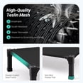 thumbnail image 6 of Elevated Dog Bed, Cooling Raised Bed, Portable&No-Slip for Outdoor or Indoor Use, Black, Small, 35"L x 25"W x 7.4"H, 6 of 7
