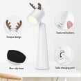 thumbnail image 2 of ZHAOCHENG Lámpara de mesa para niños, luz de noche para niños, cómoda y llamativa lámpara de lectura, recargable por USB, 2 of 5