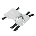 1 Pair Welding Knee Heat Shield Fireproof Aluminum Foil Insulated Welding Leg Knee Shield Pad