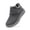 Dark Slate Gray, variant on Extra Wide Winter Diabetic Shoes for Men - Adjustable Hook and Loop Strap with Fleece Lining, Easy on & off