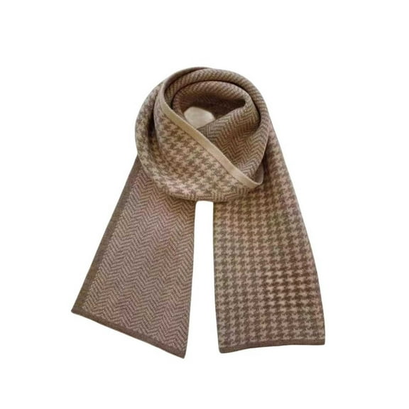 Splozh Womens Winter/Fall Scarf Women Comfortable Warm Casual Scarf Fashion Pattern Winter Soft Warm Scarf Khaki,One Size