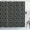 thumbnail image 1 of Ambesonne Goat Shower Curtain, Doodle Goat Clothes, 69"Wx75"L, Multicolor, 1 of 3