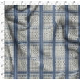 thumbnail image 4 of Soimoi Minky Blue Fabric By the Yard - 56 Inch Wide - Ethnic Geometric Material - Artistic and Modern Patterns for Various Uses Printed Fabric, 4 of 6