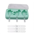 thumbnail image 1 of Silicone Popsicle Mold  Cartoon Ice Lolly Mould With 6 Sticks Stackable And Reusable Cartoons Cute Cream Moulds, 1 of 7