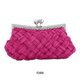 thumbnail image 2 of Sonducket Bolso elegante para mujer, adecuado para muchas ocasiones, bolsos de mano para mujer, bolso de mano desnudo, bolso de hombro Bolsas de mensajero y de hombro Rosa roja, 2 of 6