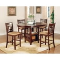 thumbnail image 3 of Coaster Lavon Extensible Table à Manger Hauteur Comptoir en Bois en Brun, 3 of 4