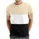 thumbnail image 1 of pstuiky camisetas para hombre, Camiseta y blusa informales de cuello redondo con parches para hombre, para fitness, deportes, pantalones cortos y mangas camisas casuales para hombre xl, 1 of 4