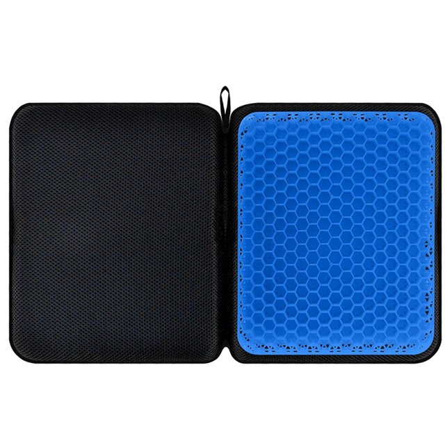 Cojín para Silla Asiento Con Alivio Presión Plegable Sentarse Durante Mucho Tiempo